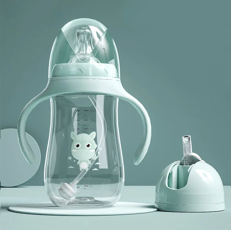 Baby Lamby Convertible Sippy Cup Bottles with Dual Heads